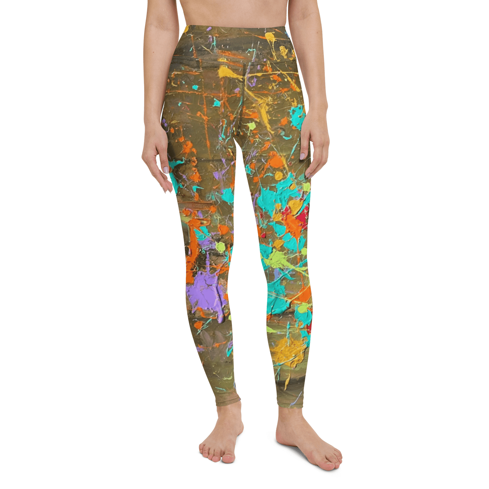 All-Over Print Yoga Leggings - Tucker Threads